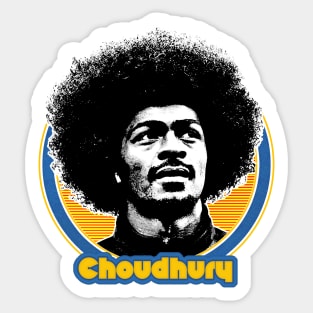 Hamza Dewan Choudhury /// Retro Fan Art Design Sticker